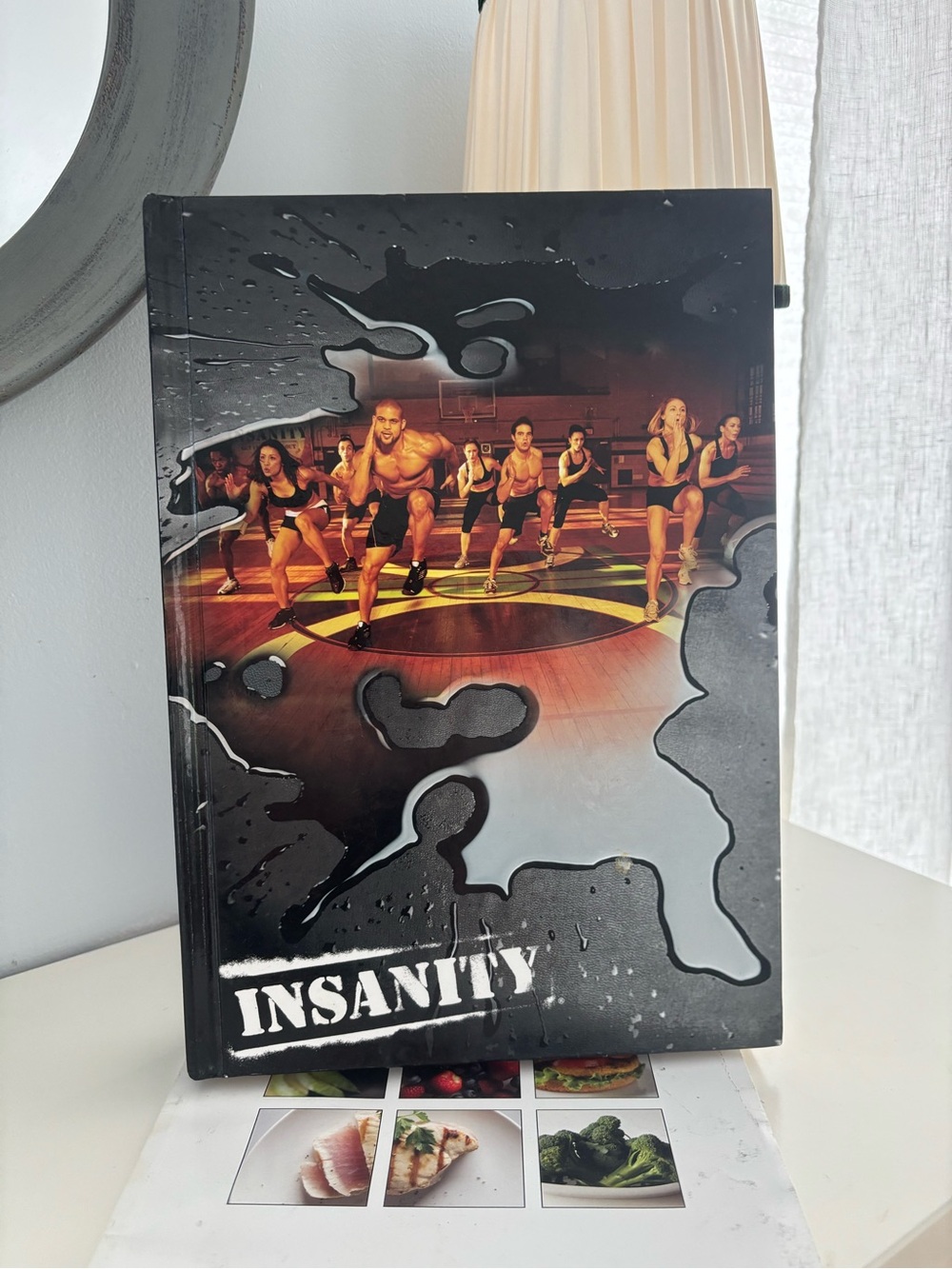 Insanity Fitness Wall Art Poster - Black